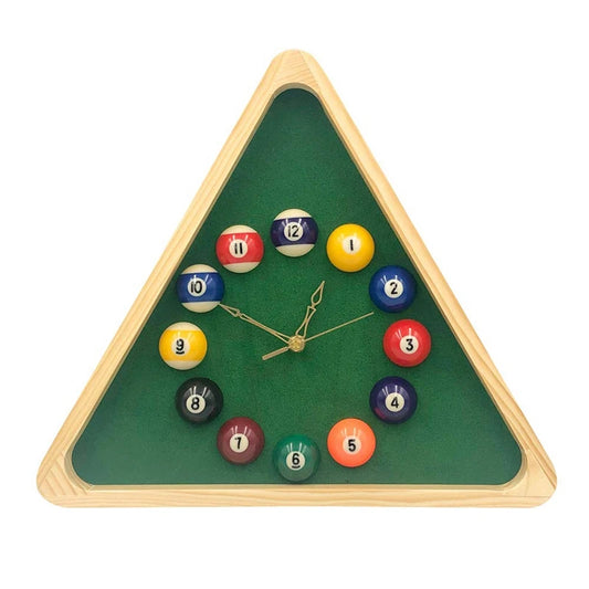 RoomLift’s Choice™  BreakTime Billiard Triangle Clock