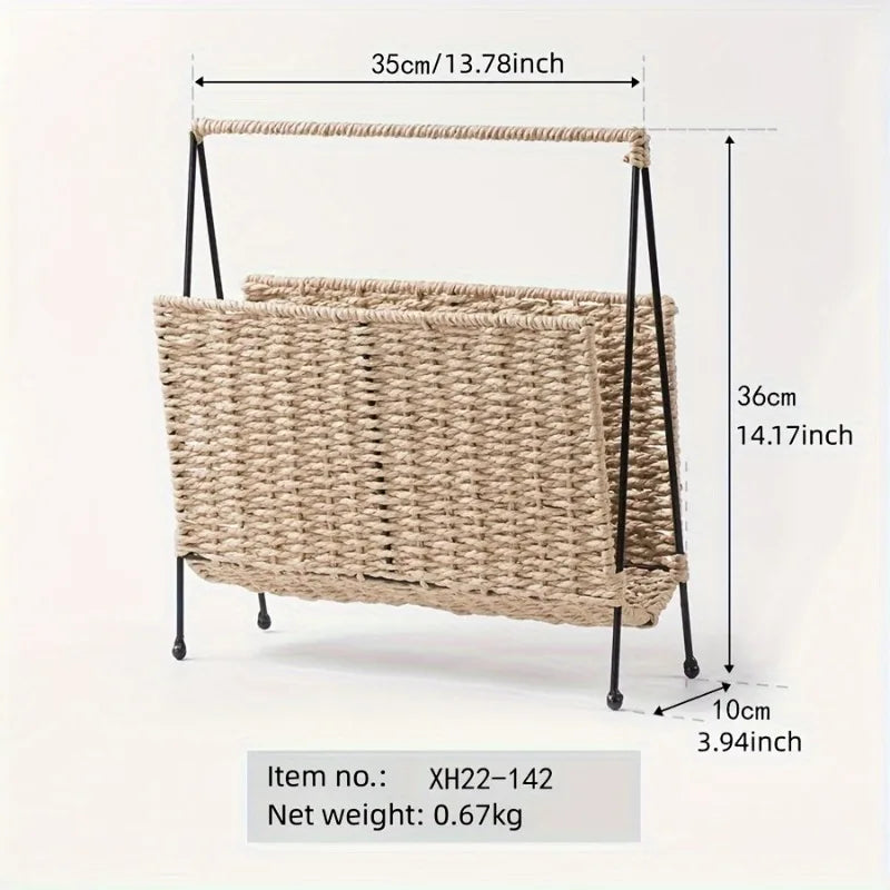 RoomLift’s Choice™ NordFold Handwoven Magazine Rack