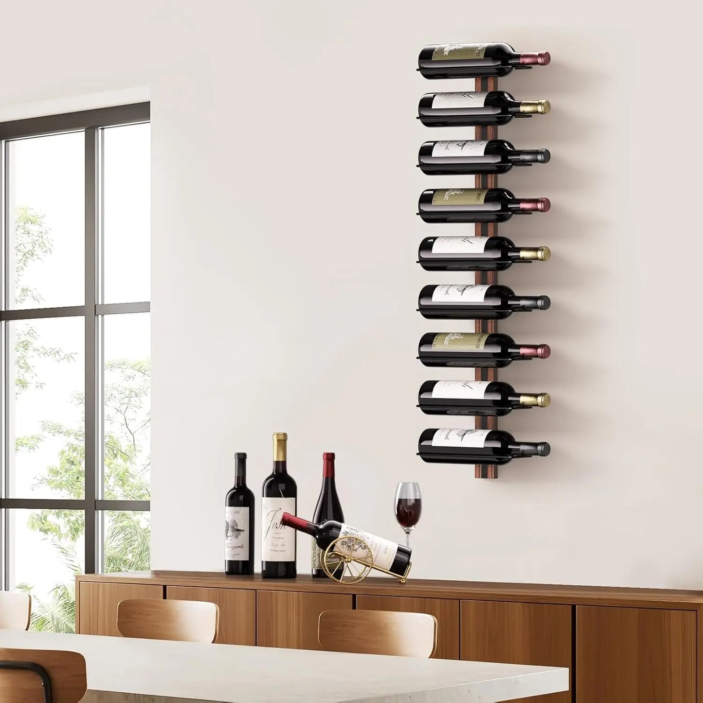 RoomLift's Choice Wall Mounted Wine Rack