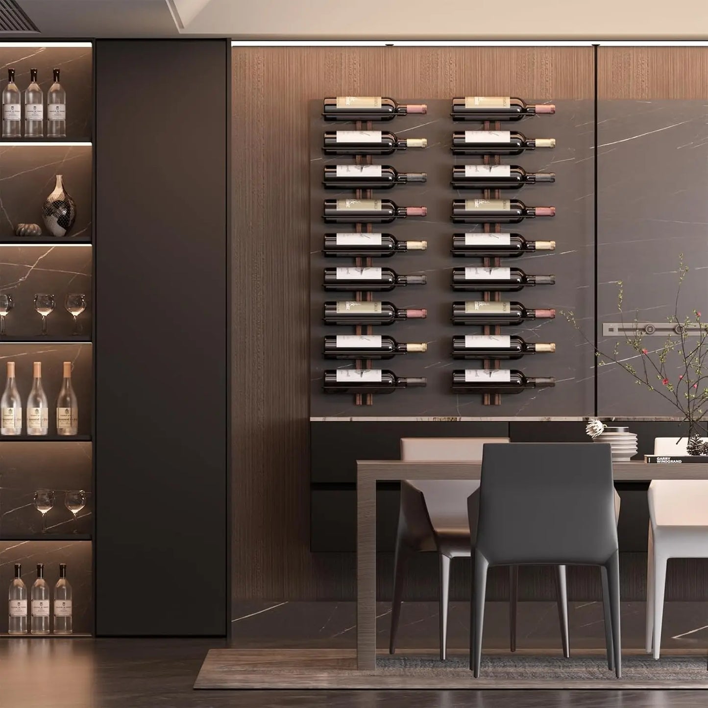RoomLift's Choice Wall Mounted Wine Rack